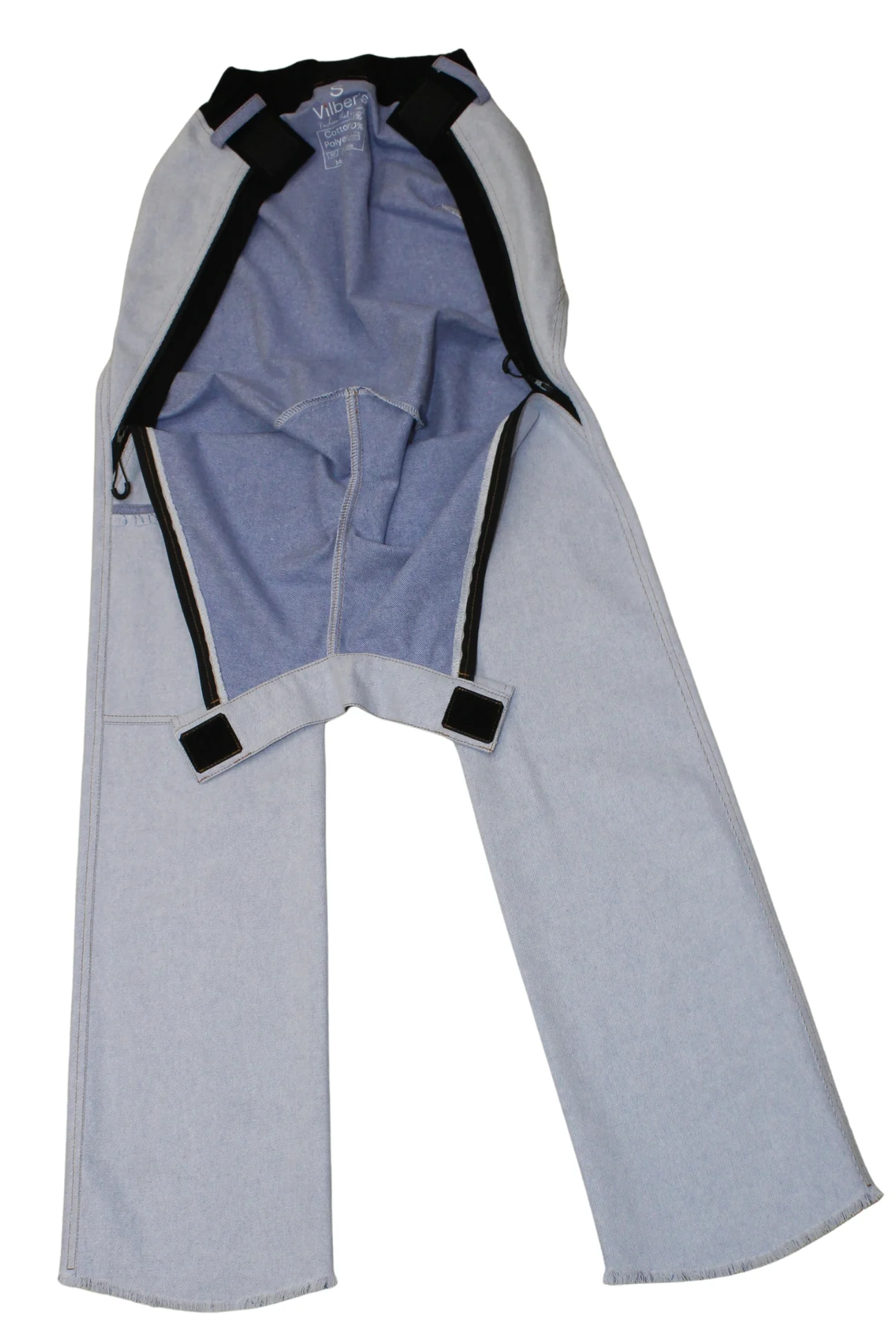 wheelchair adaptive summer pants with drop down front from skin friendly fabric