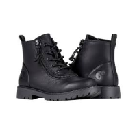 A black pair of billy boots with side zip