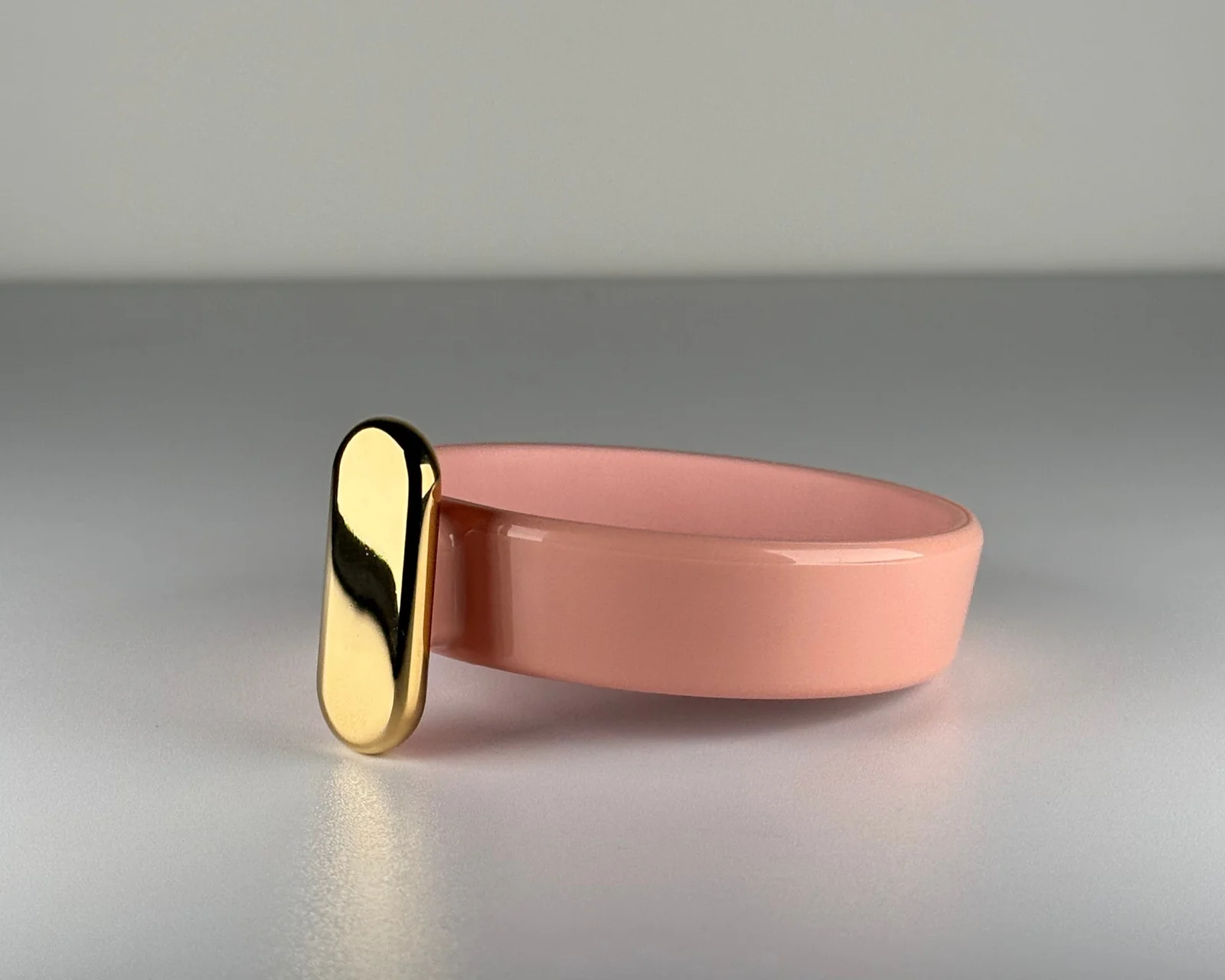 Blush pink bottle or cup holder