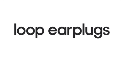 loop earplugs logo in lower case text