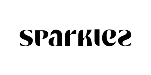 Sparkies Black and White logo